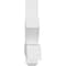 Ekena Millwork Redmond Architectural Grade PVC Gable Bracket, 72"W x 18"H x 4"D x 4"F, 6/12 Pitch GBP072X18X0404RED00 - alternate 4
